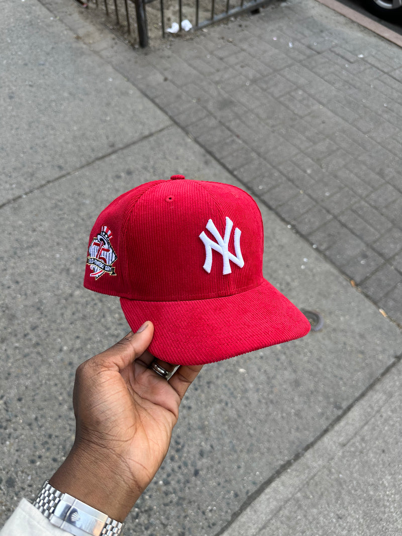 New York Yankees Red Corduroy 75 Years