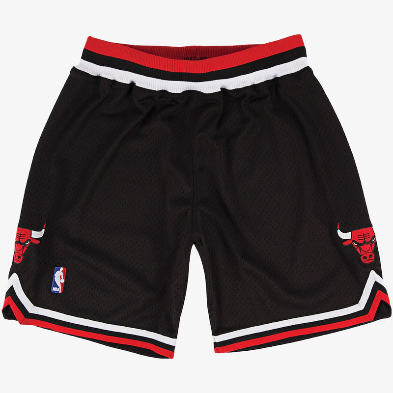 Chicago Bulls Black Authentic Shorts