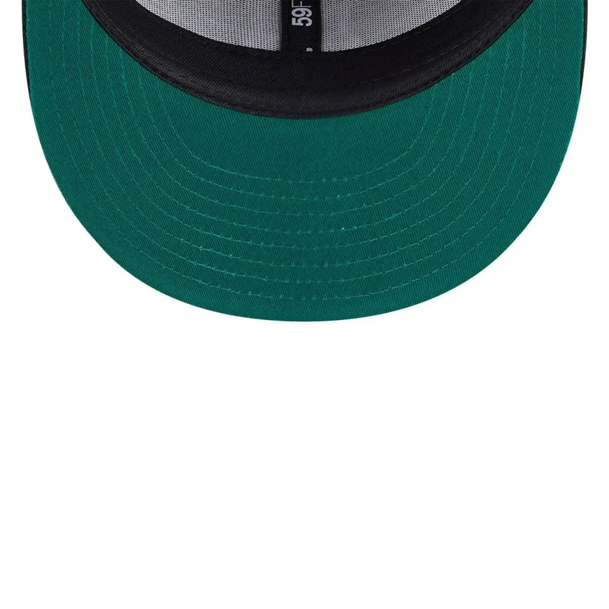 New York Yankees Black Floral Chain Stitch Green UV