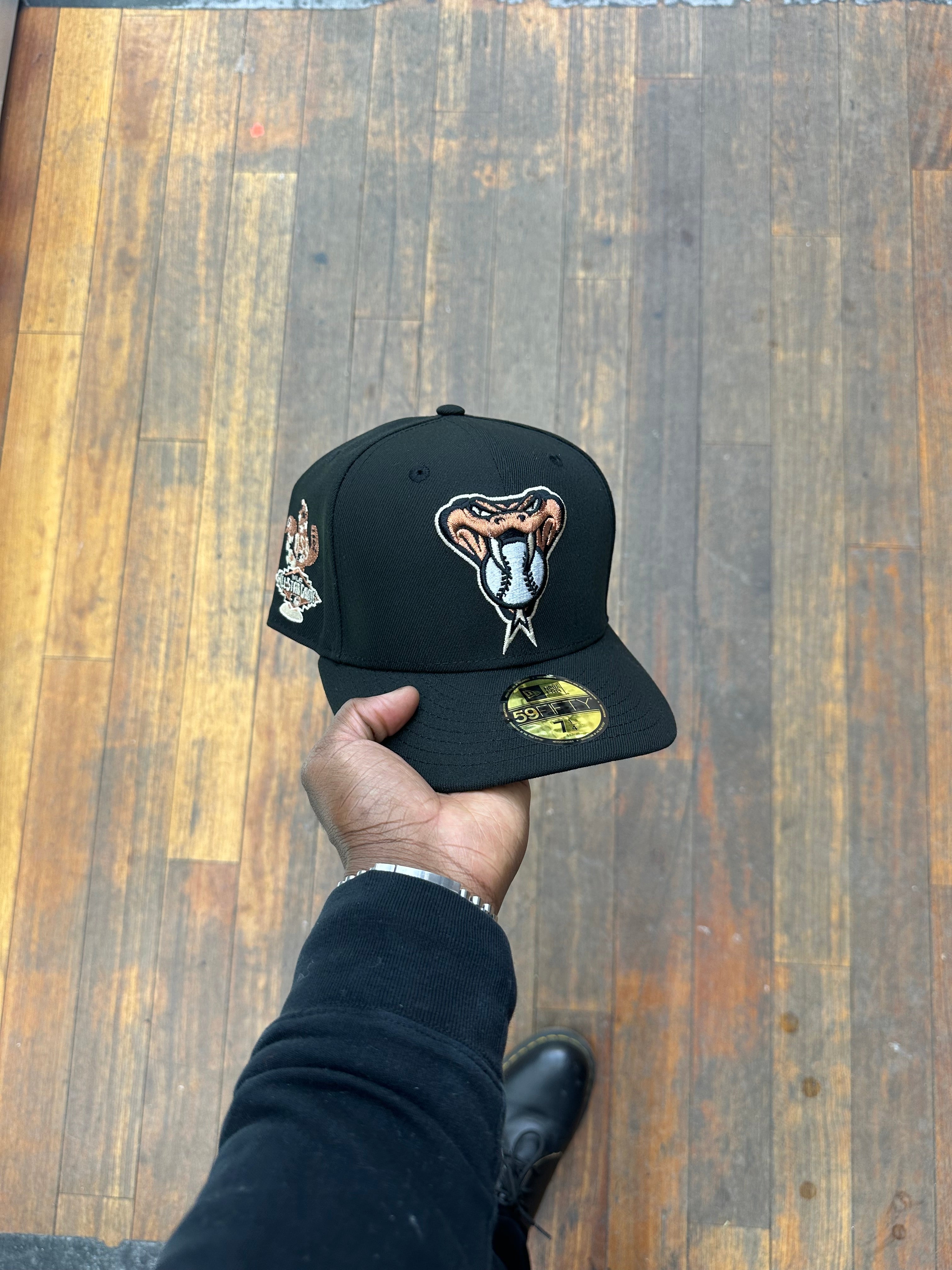 Arizona Diamond Backs All Black Copper Logo 2011 ASG