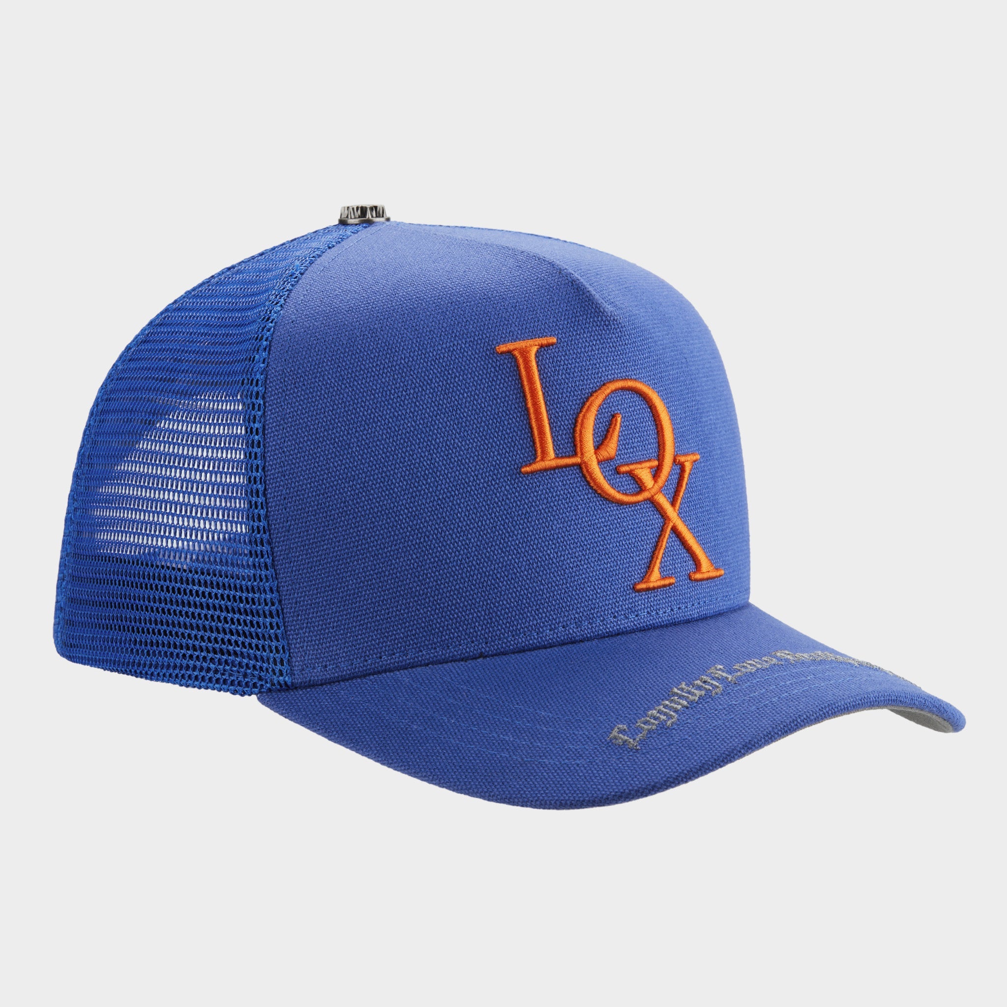 GODSPEED LOX TRUCKER ALL BLUE ORANGE LOGO
