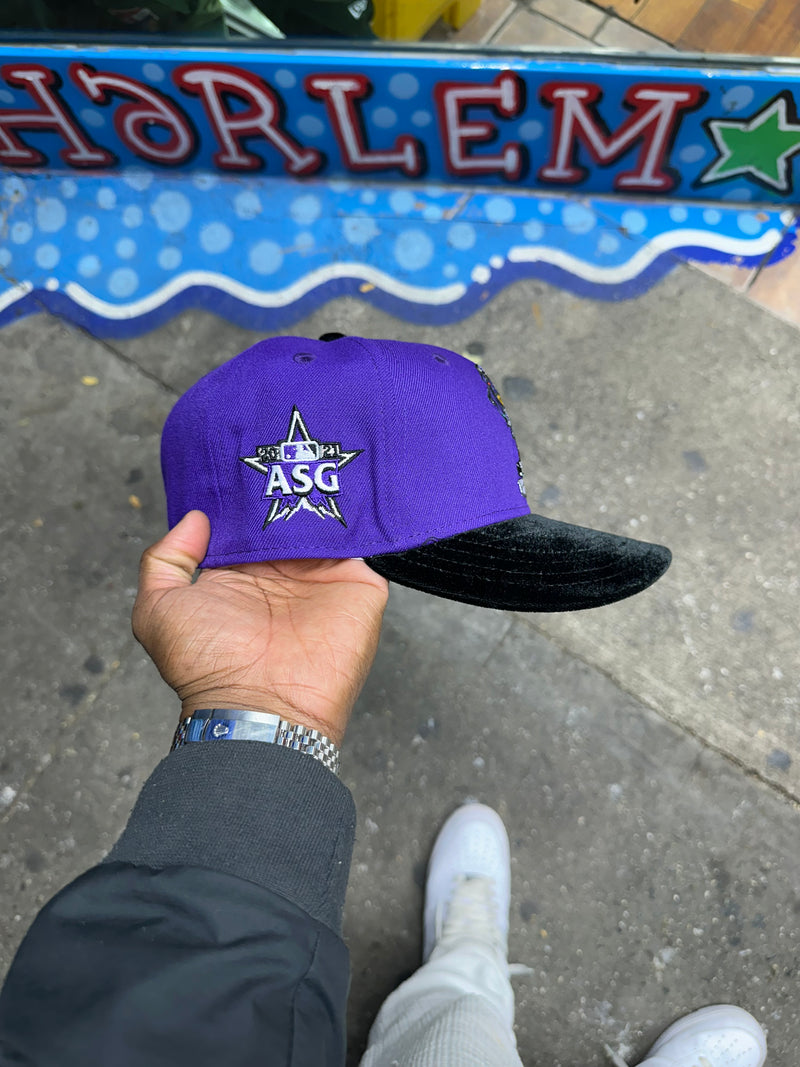 Colorado Rockies Purple and Velvet Black Mascot 21 ASG