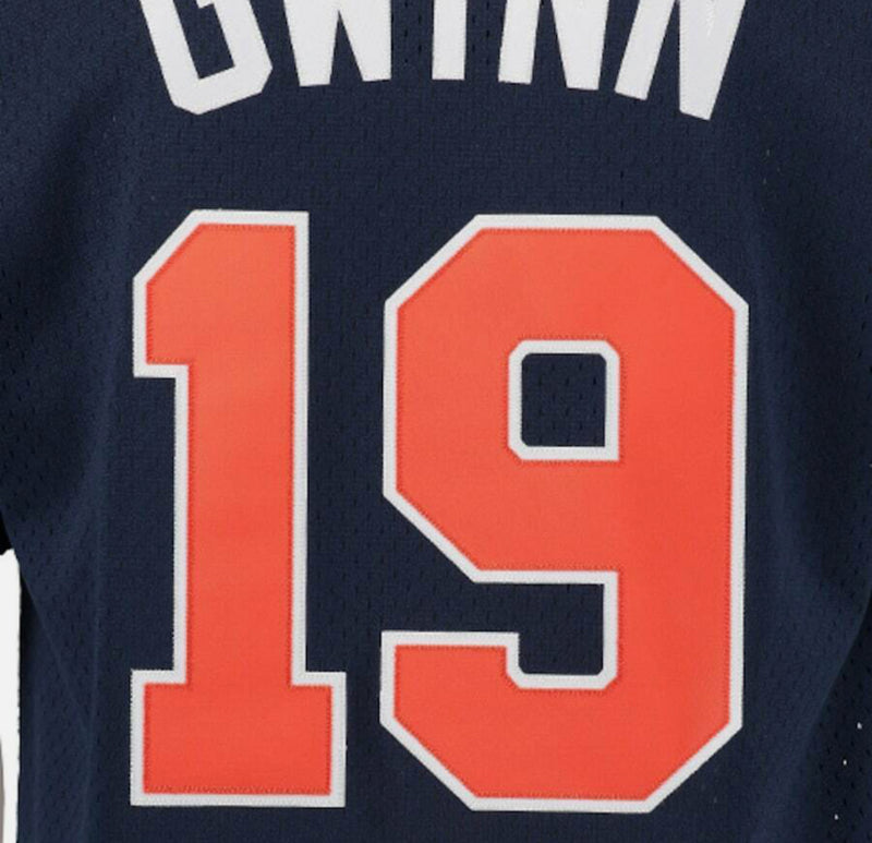 San Diego Padres All Navy Blue Jersey Tony Gwyyn 19