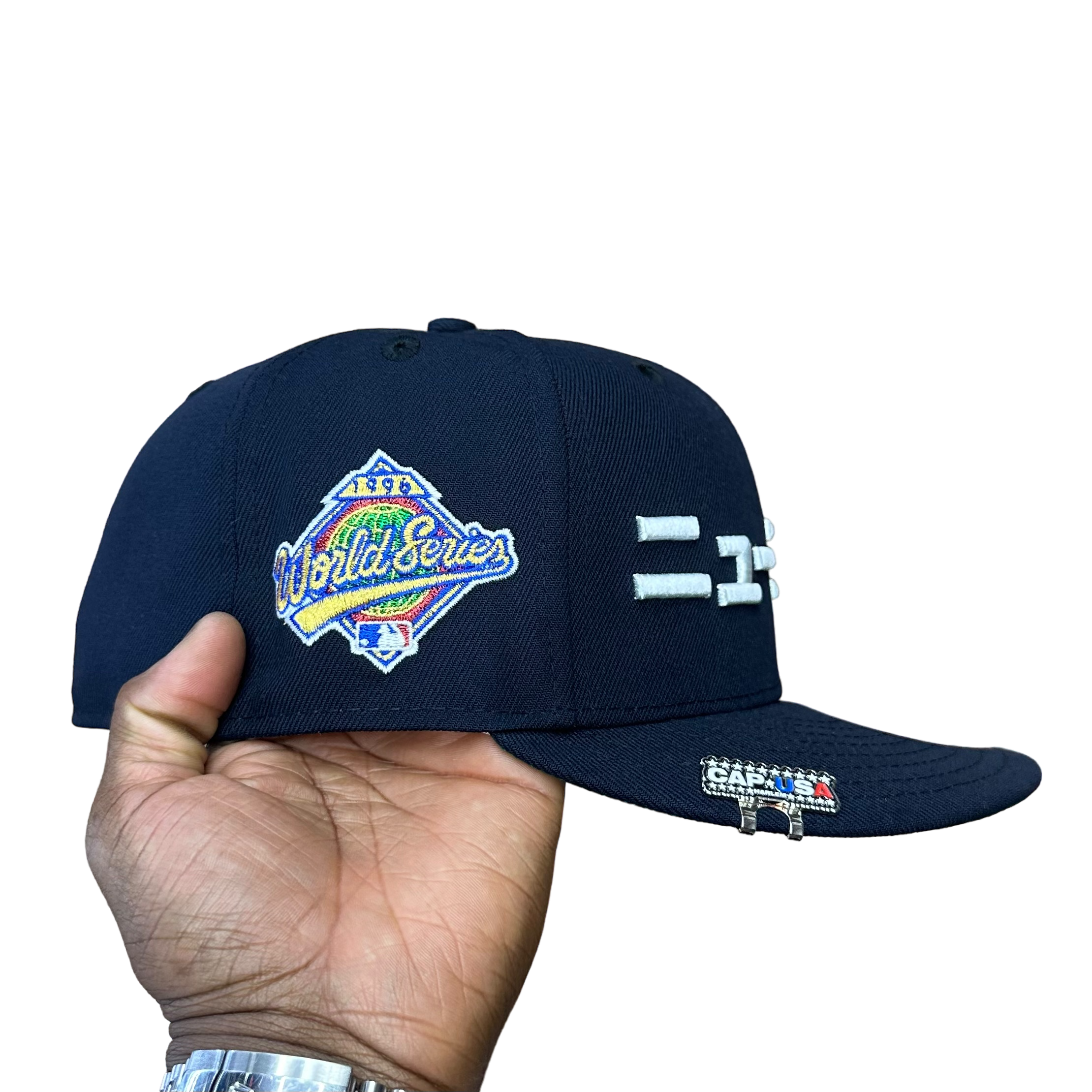 New York Yankees Japanese KATAKANA Navy 1996 World Series