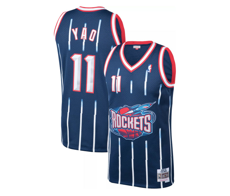 Houston Rockets Navy Yao Ming Jersey