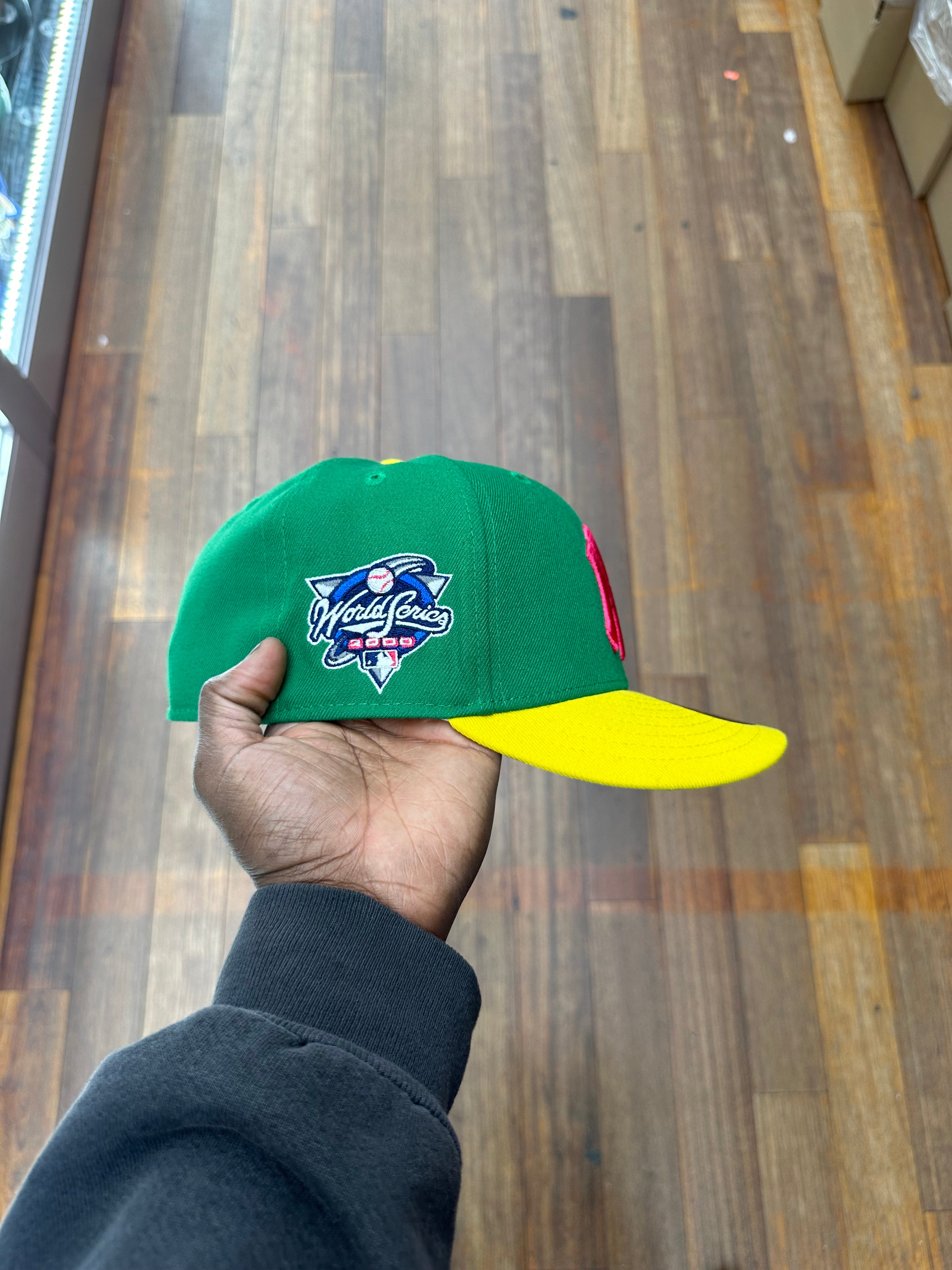 New York Yankees Green and Yellow 2000 World Series