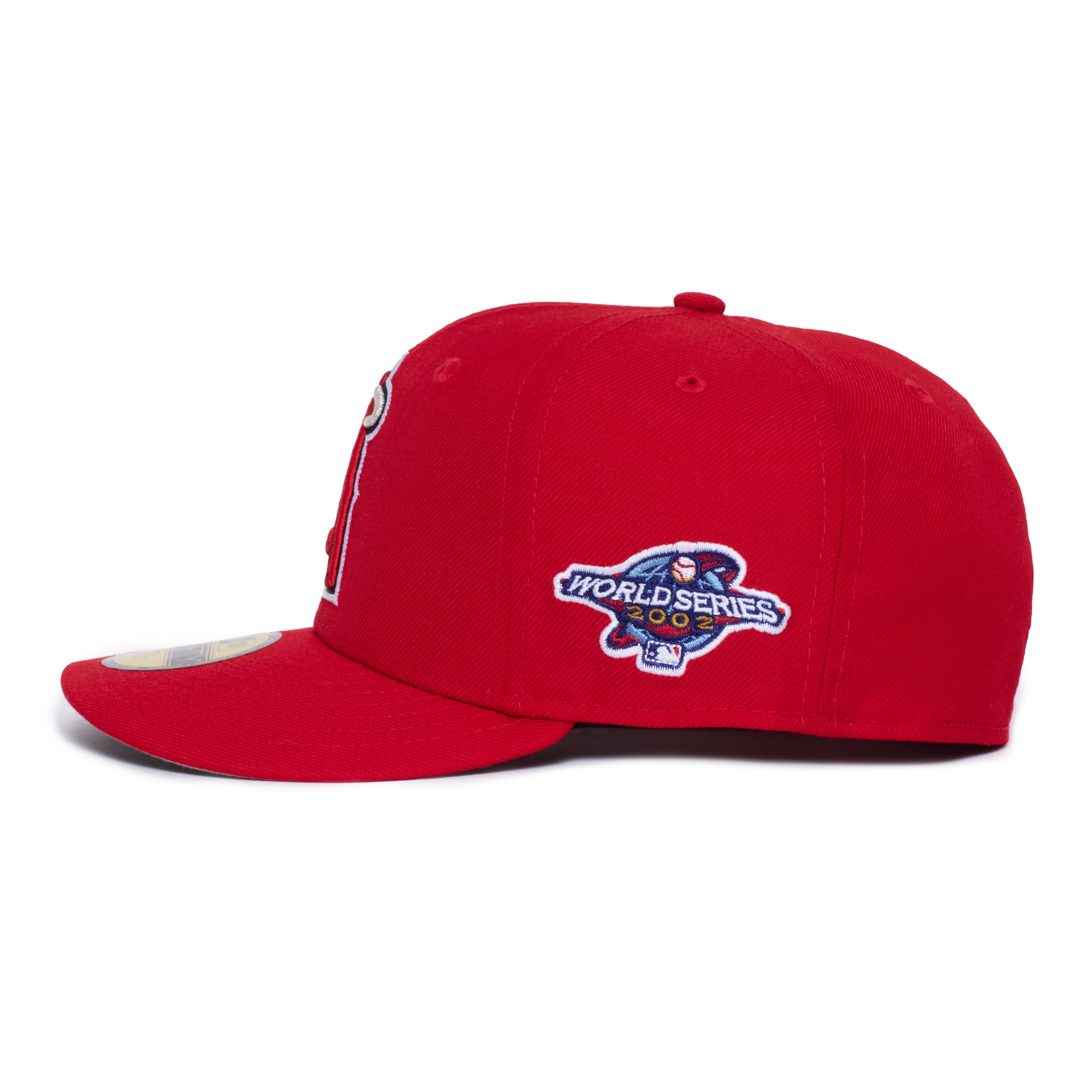 Anaheim Angels All Red 2002 World Series Grey UV