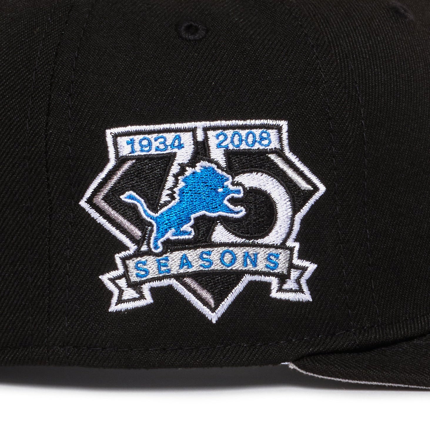 Detroit Lions All Black 75Th Anniversary