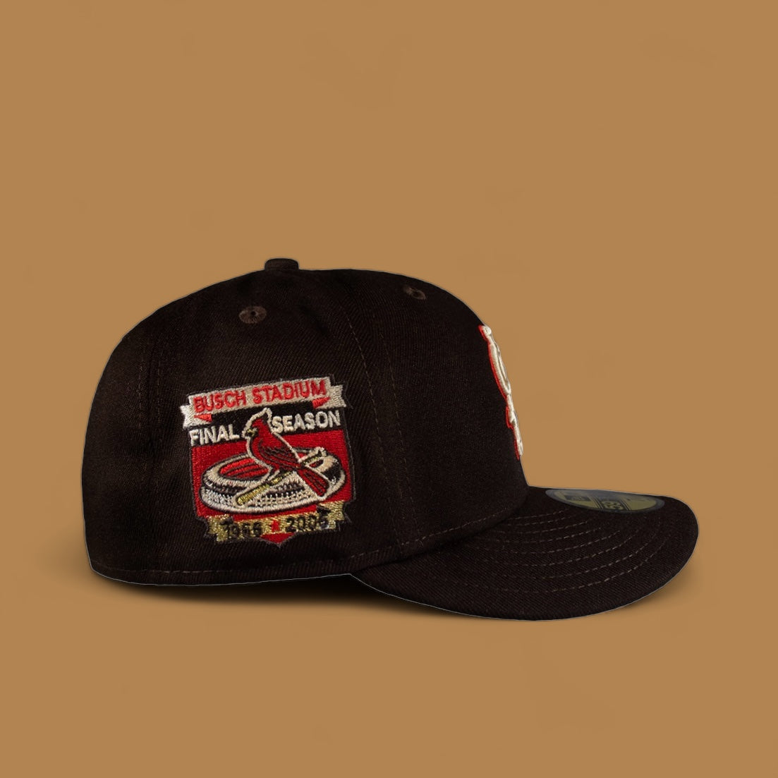St. Louis Cardinals All Dark Brown Busch Stadium Patch