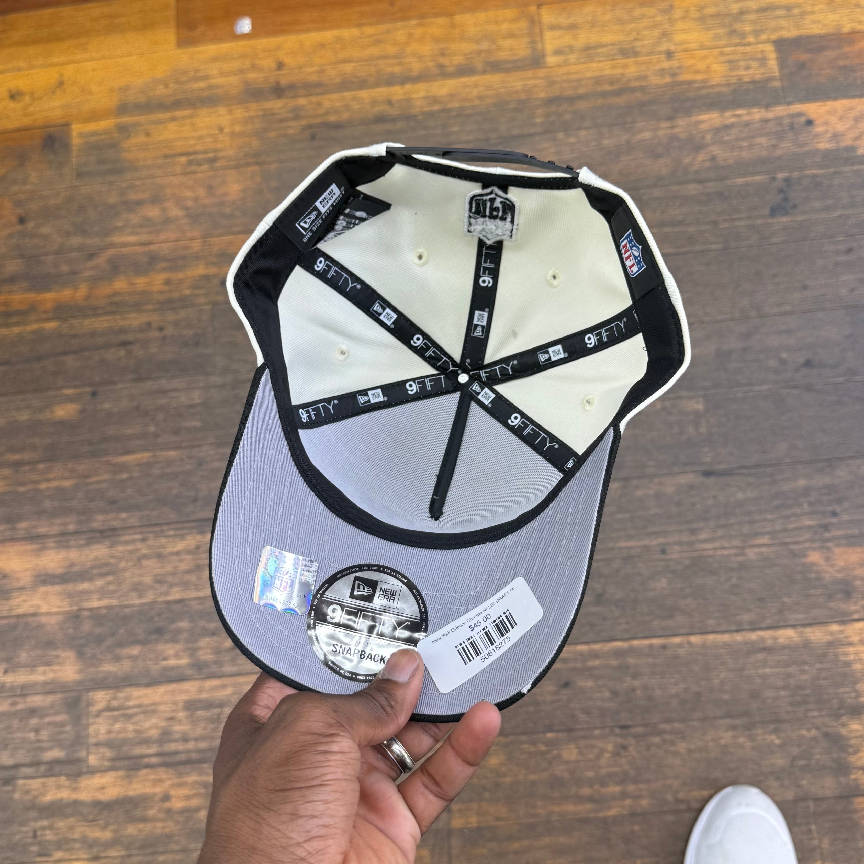 New Orleans Saints Chrome NFL25 DRAFT 950 AFrame Snap Back