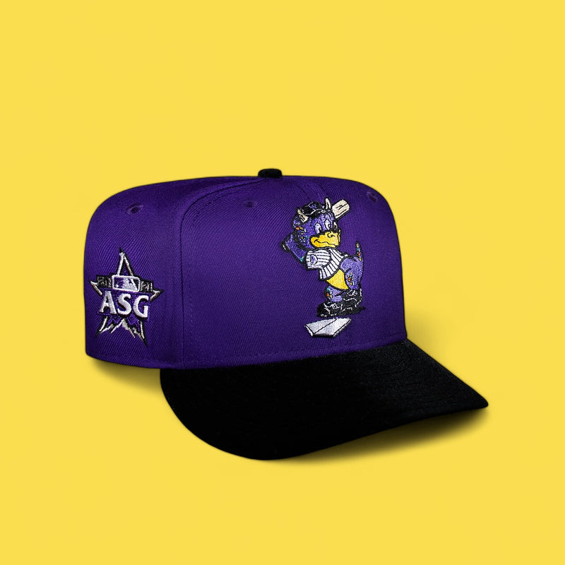 Colorado Rockies Purple and Velvet Black Mascot 21 ASG