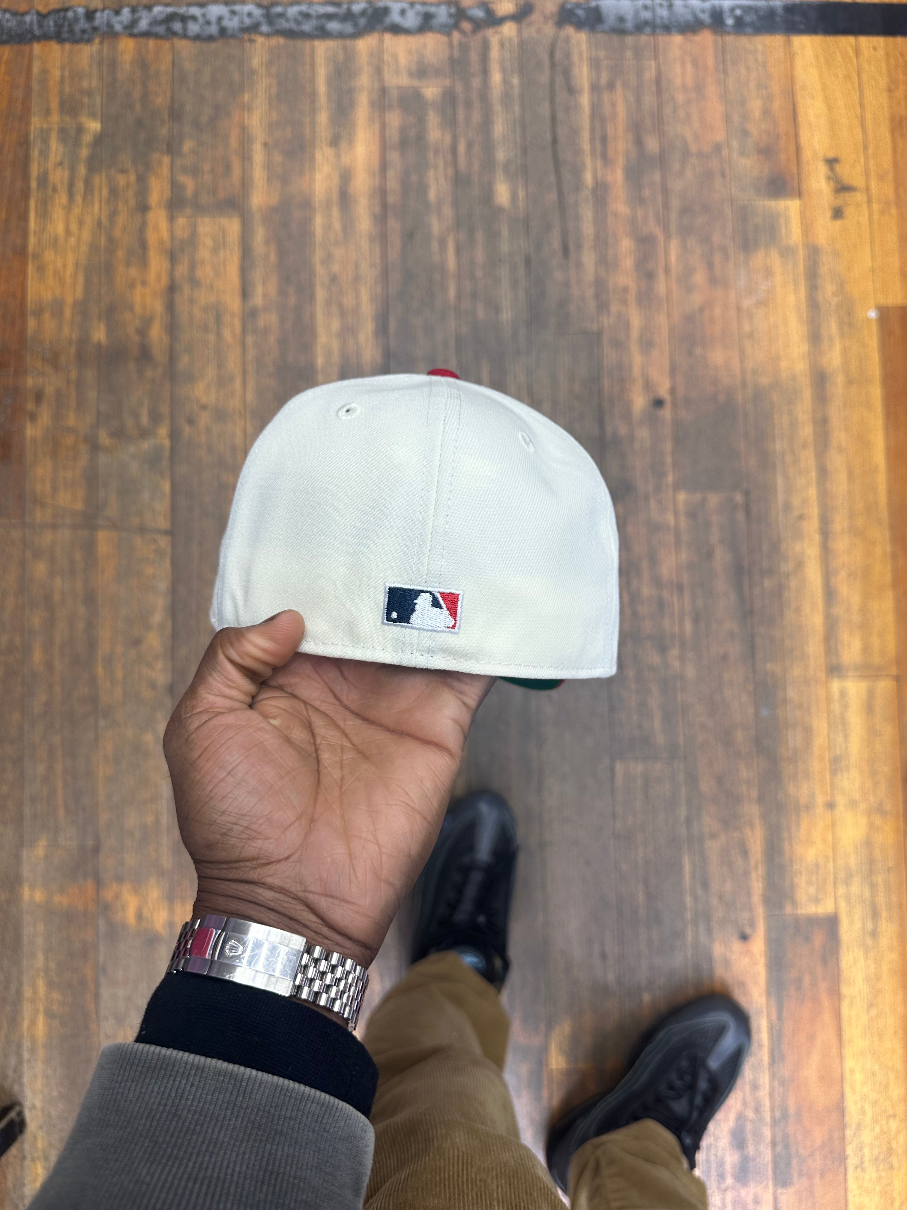California Angels Chrome Creme White & Red 1989 All Star Game
