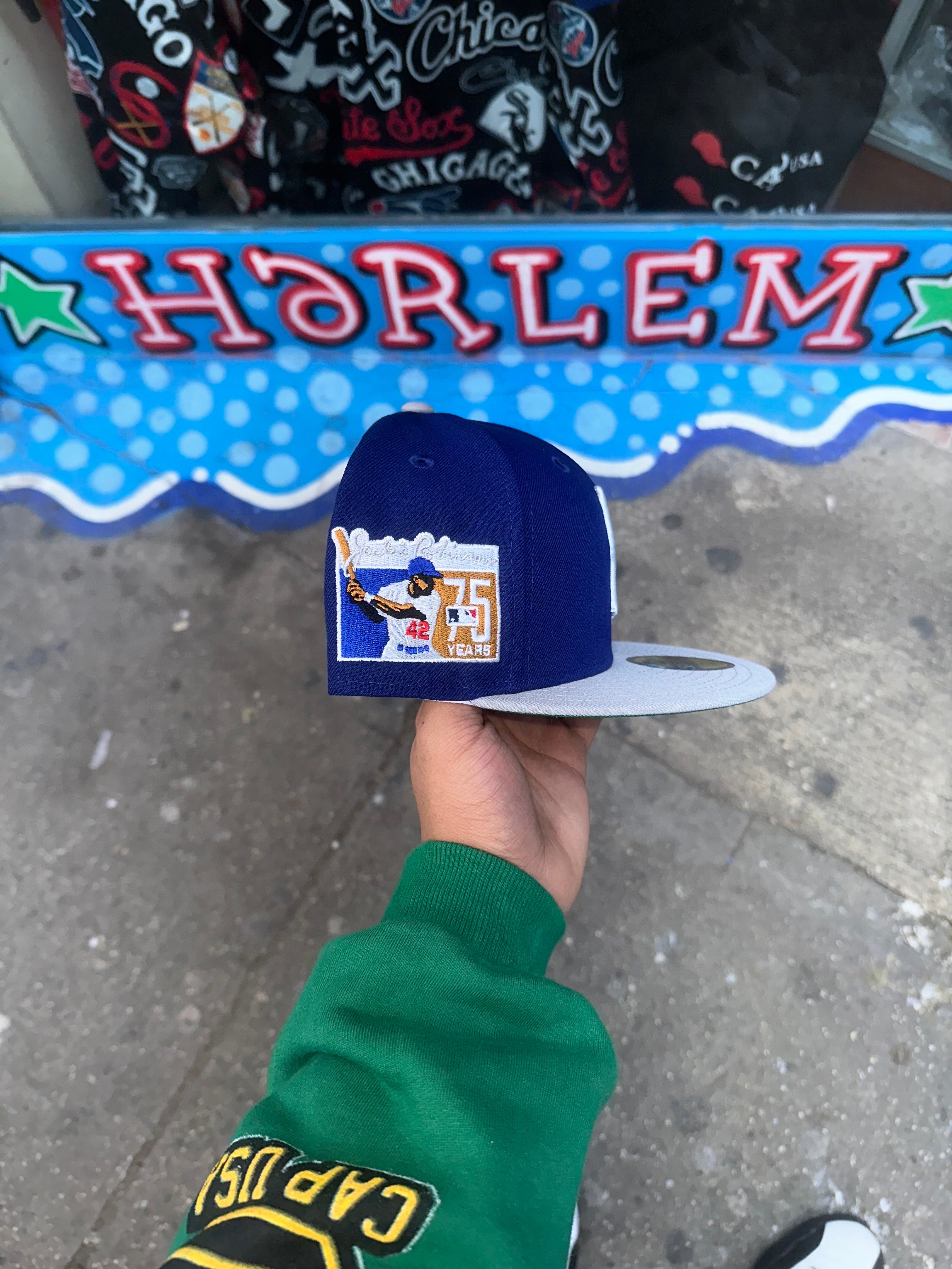 Brooklyn Dodgers Royal Blue & Grey Green UV 1975 WS