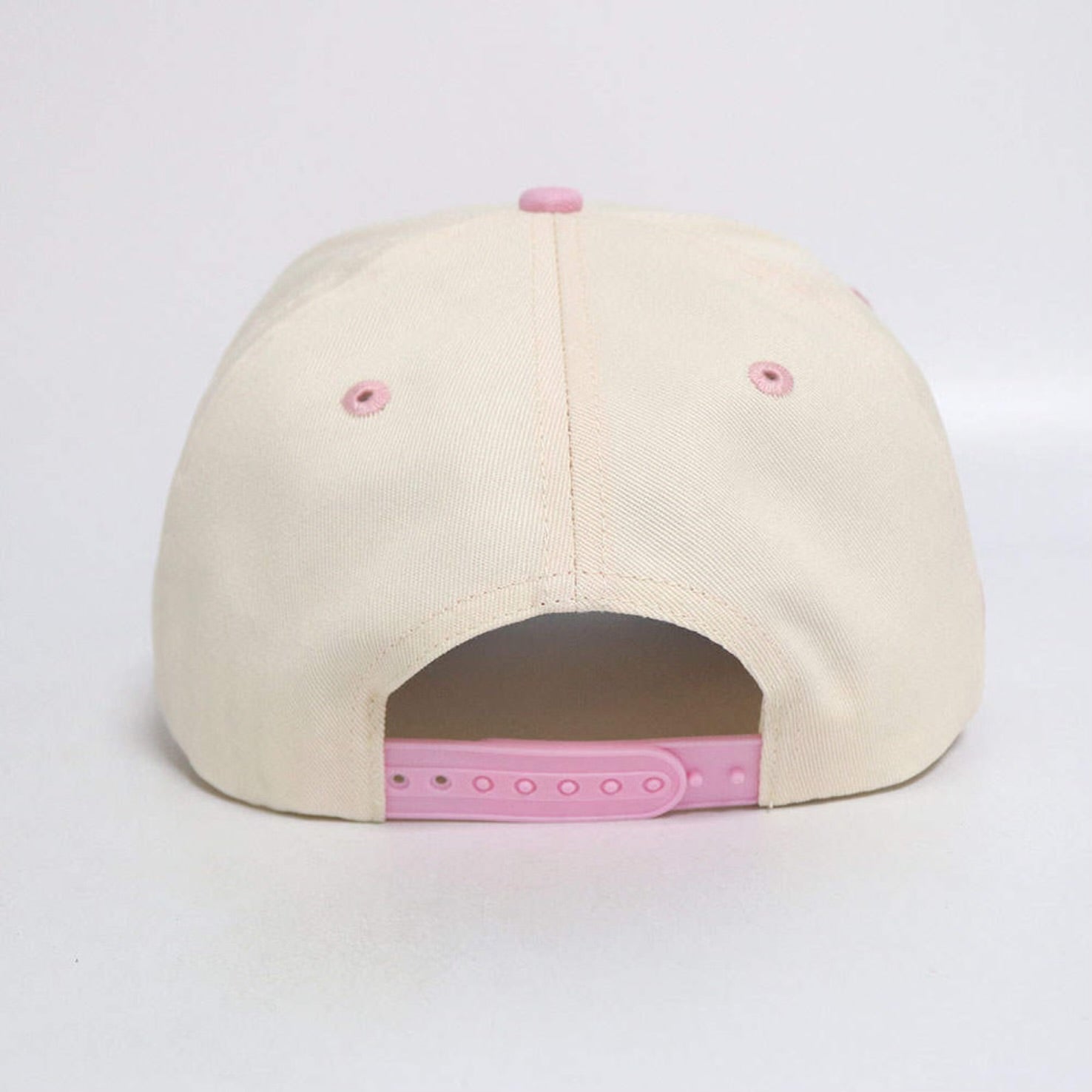 Just Make Sense “JMS” Chrome & Pink SnapBack