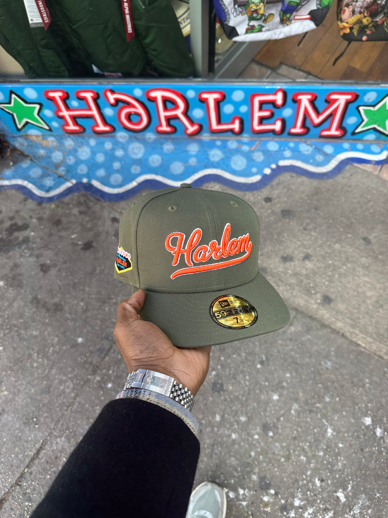HARLEM OLIVE GREEN 5950 FITTED