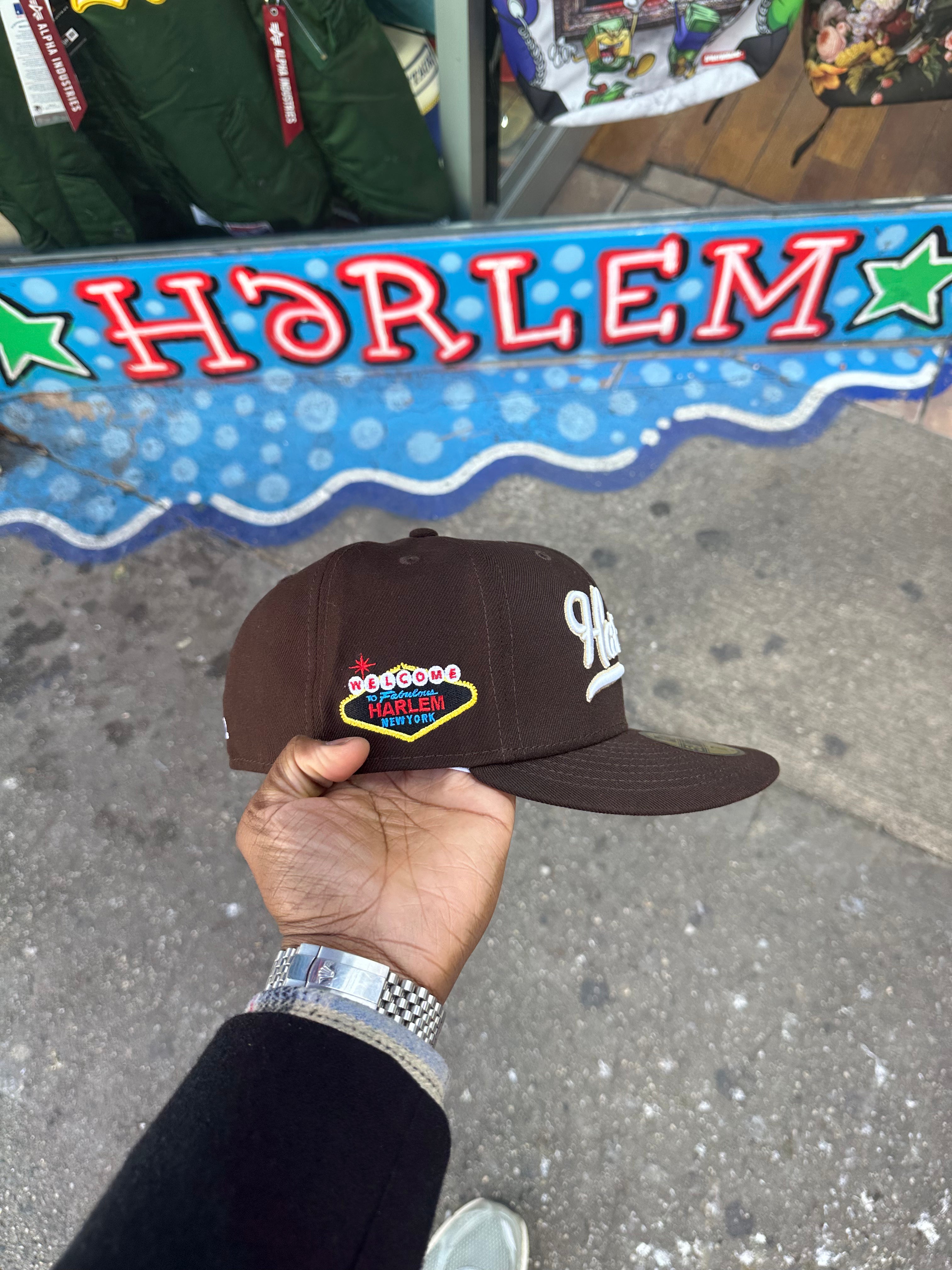 Harlem Dark Brown Creme Outline 5950 Fitted