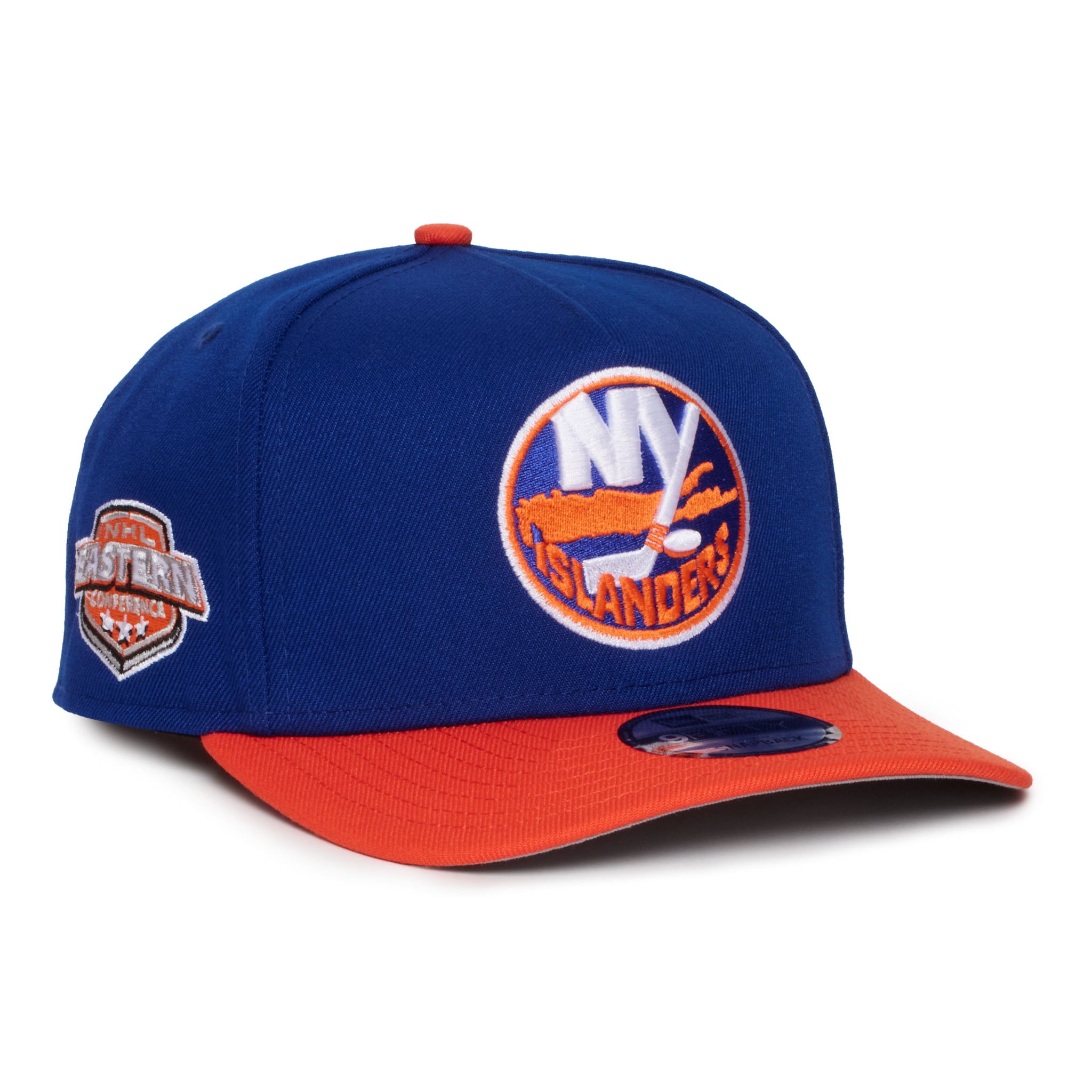 New York Islanders Royal Blue and Orange 950 AFrame Snap Back