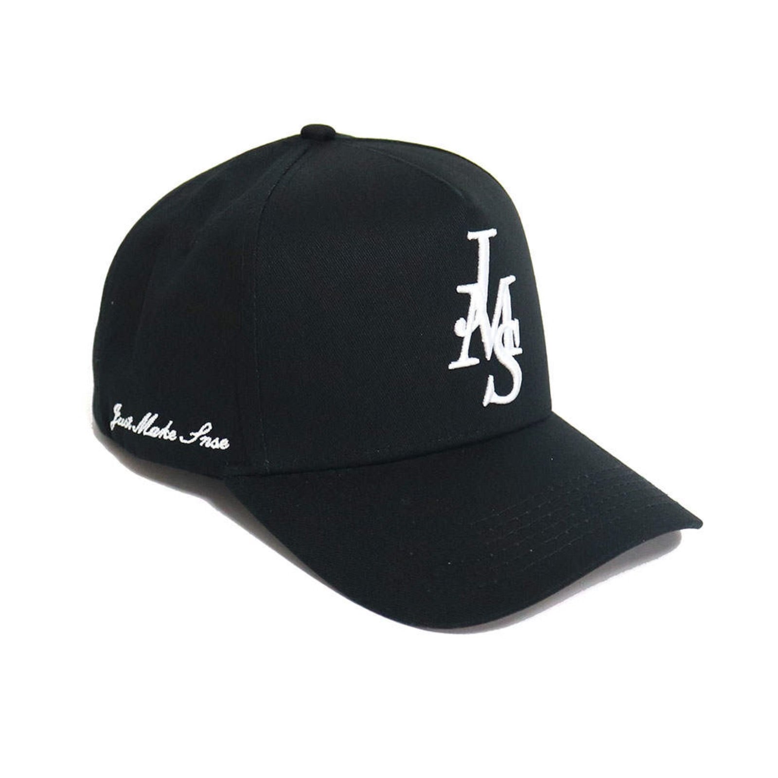 Just Make Sense “JMS” Black SnapBack