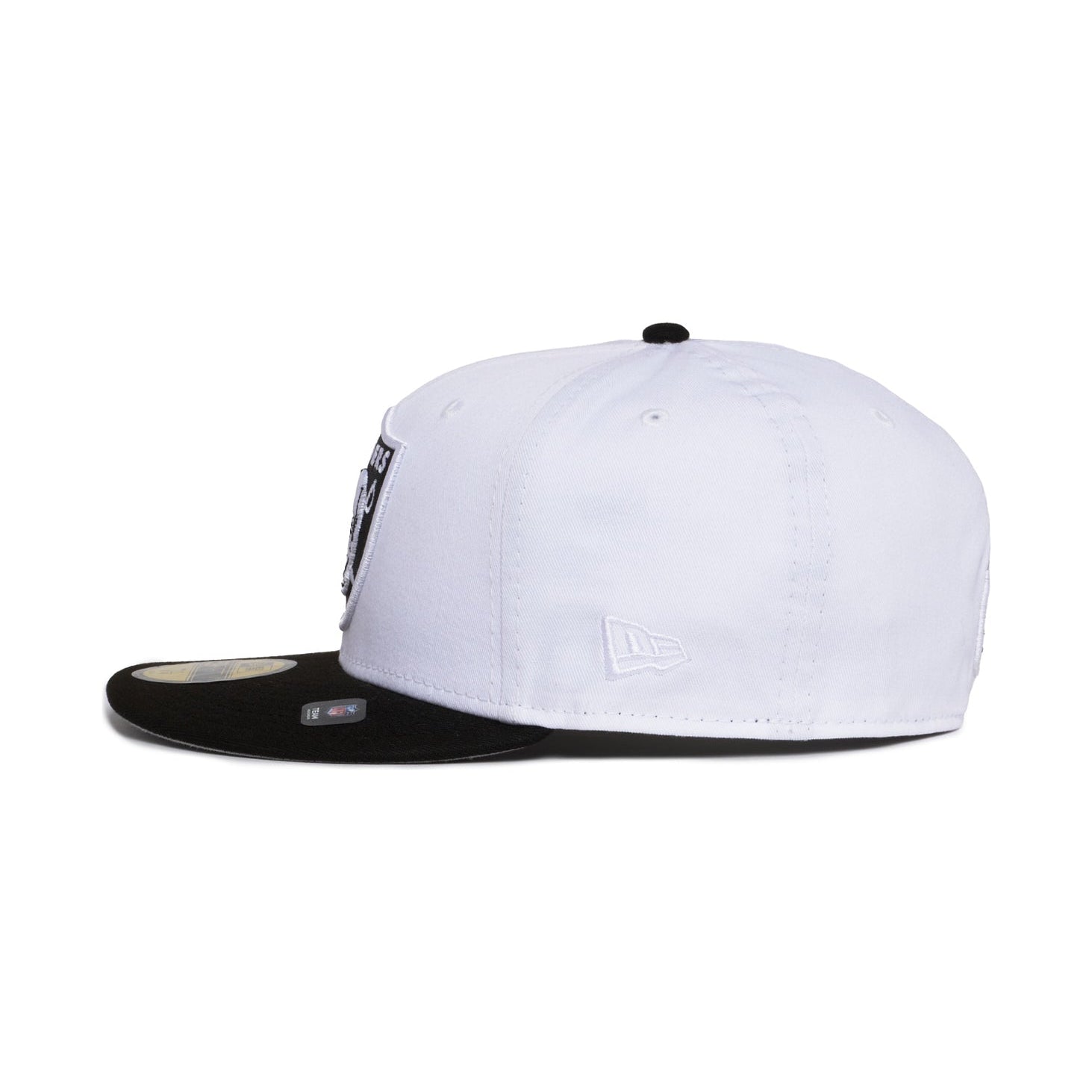 Las Vegas Raiders White & Black 5950 Fitteds XVIII