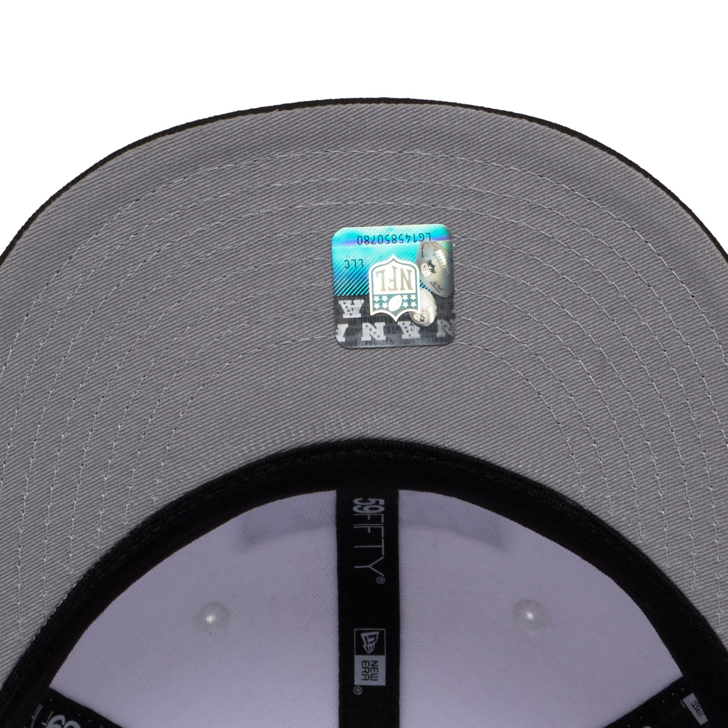 Las Vegas Raiders White & Black 5950 Fitteds XVIII