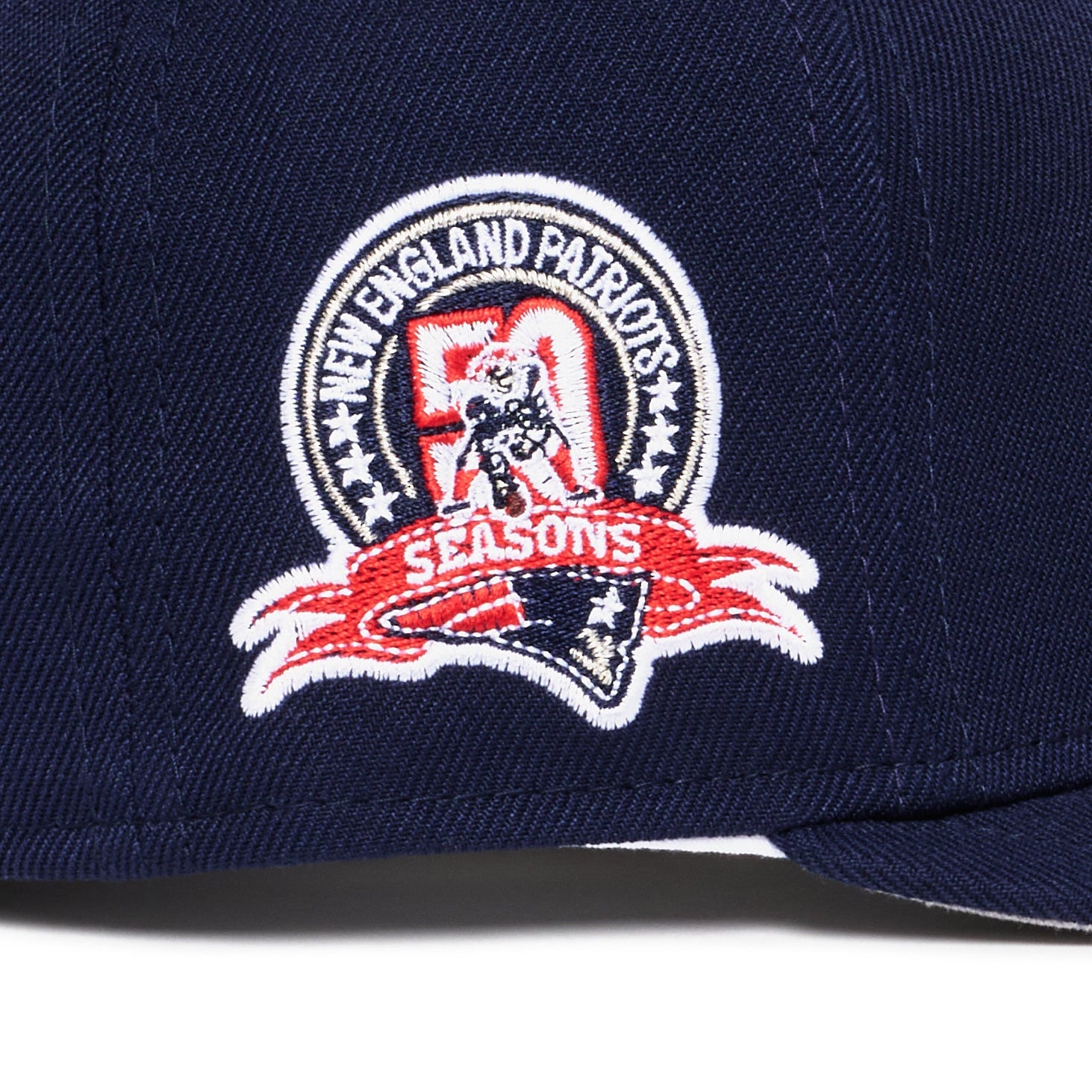 New England Patriots Classic Navy 50 Seasons