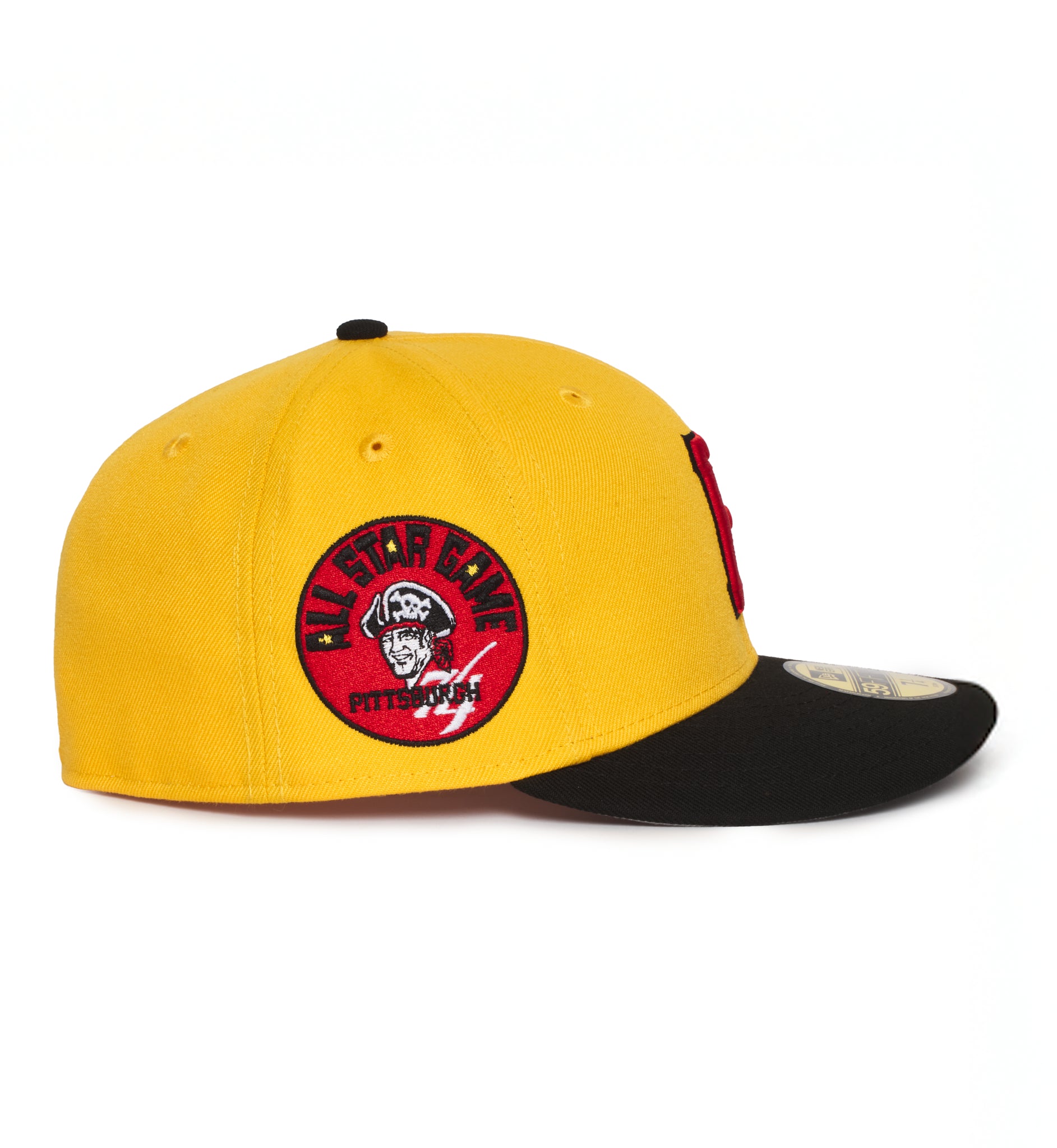 Pittsburgh Pirates AGold Yellow and Black Red Logo 1974 All Star Game