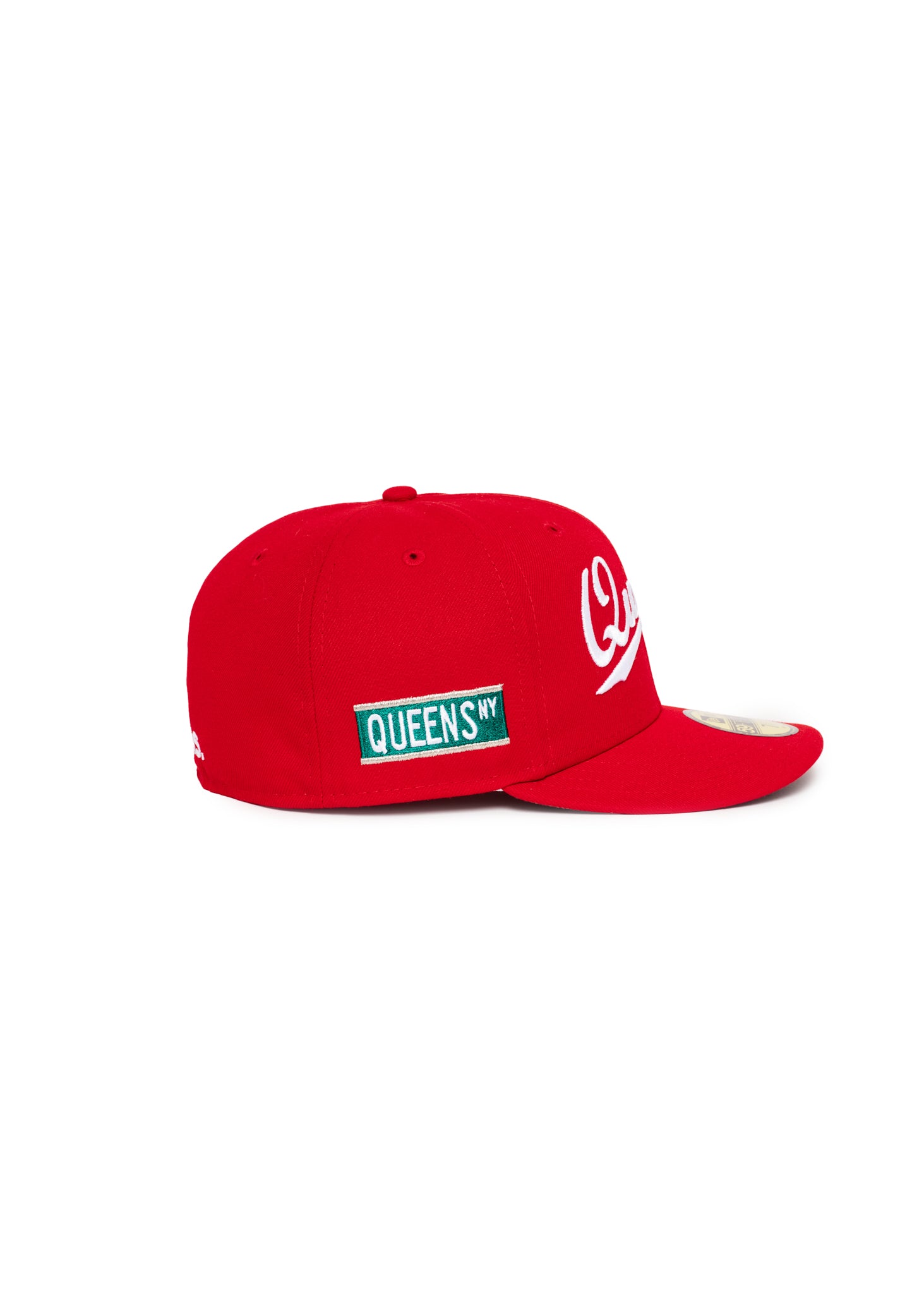 QUEENS New York Red 5950 Fitted
