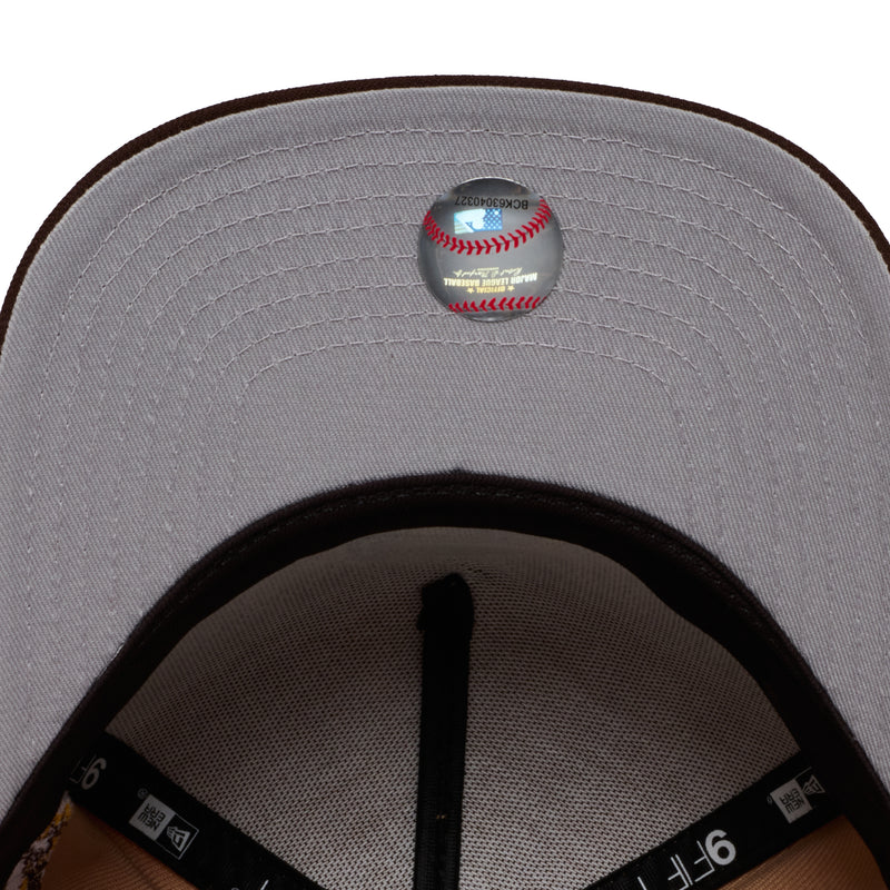 San Diego Padres Camel And Brown  950 A-Frame  Padres Stadium  Snap Back