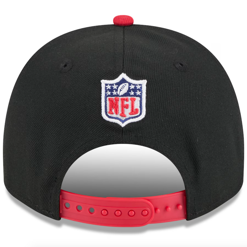 San Francisco 49ERs Black NFL25 DRAFT 950 AFrame Snap Back