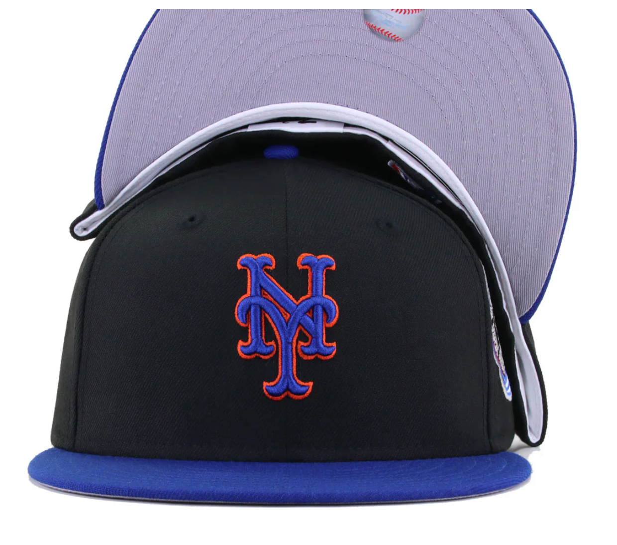 New York Mets Black and Royal Subway Series Grey UV