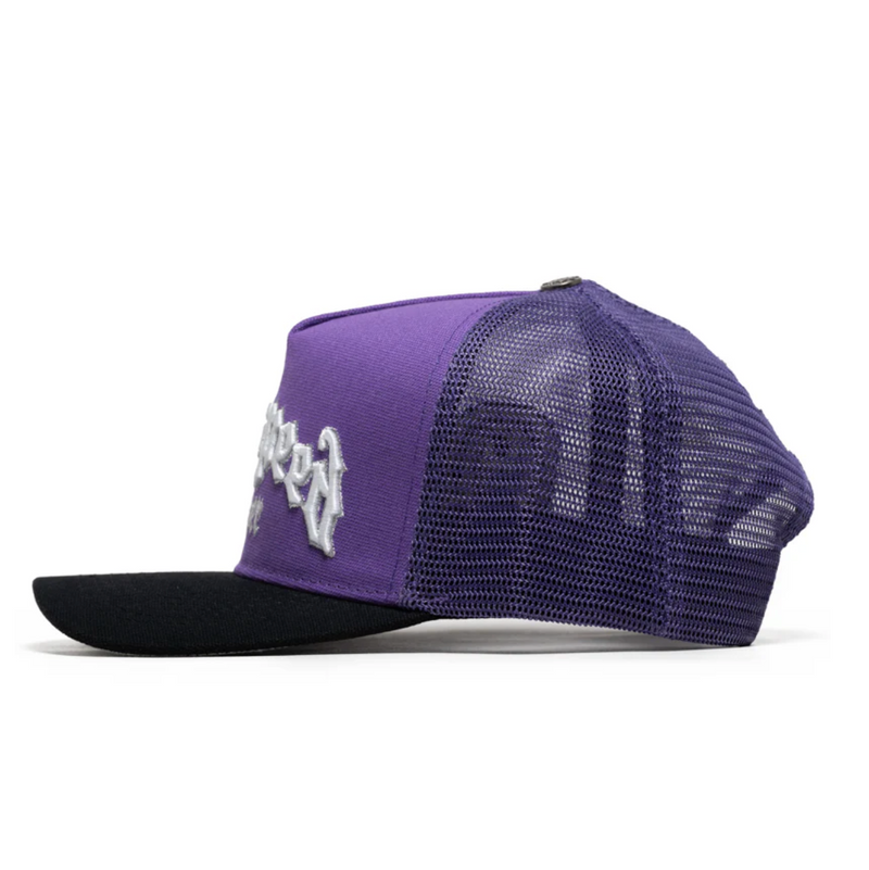 GODSPEED Forever Purple And Black Trucker Snap Back