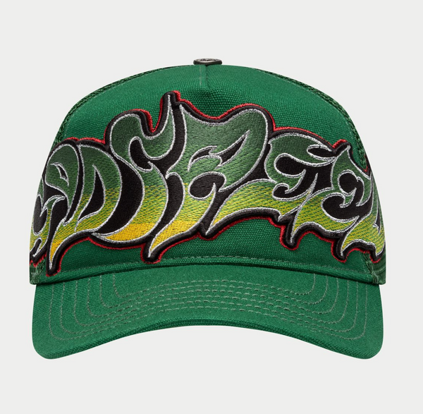 GODSPEED Forever Green Graffiti Trucker Snap Back