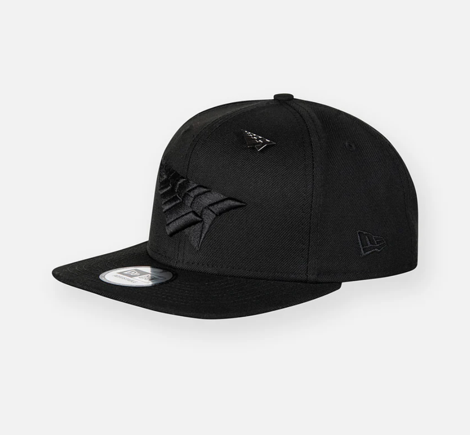 Roc Nation Paper Planes Black On Black 950 Snap Back