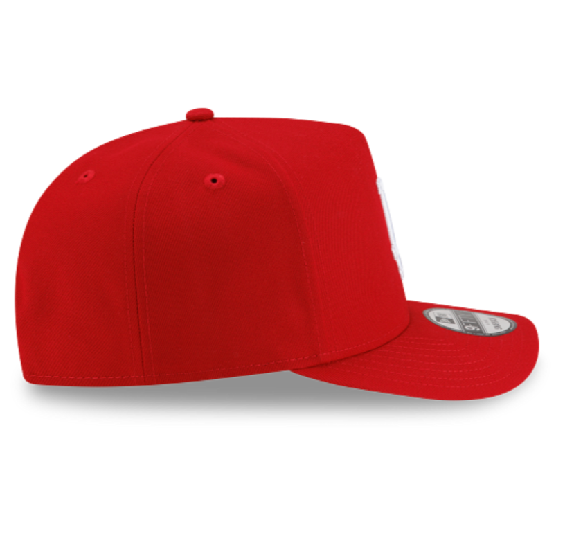 Los Angeles Dodgers Red 950 AFrame No Patch Snap Back