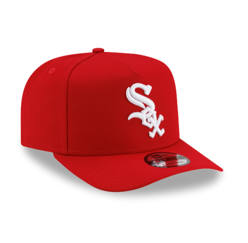 Chicago White Sox Red 950 AFrame No Patch Snap Back