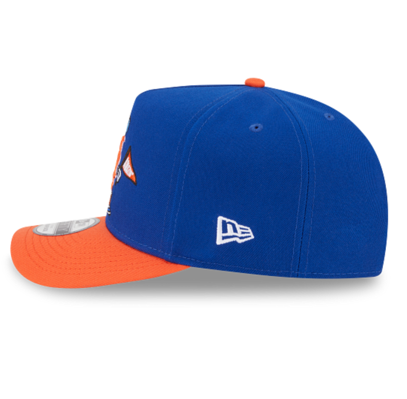 New York Mets Cartoon Royal Orange 950 AFrame No Patch Snap Back