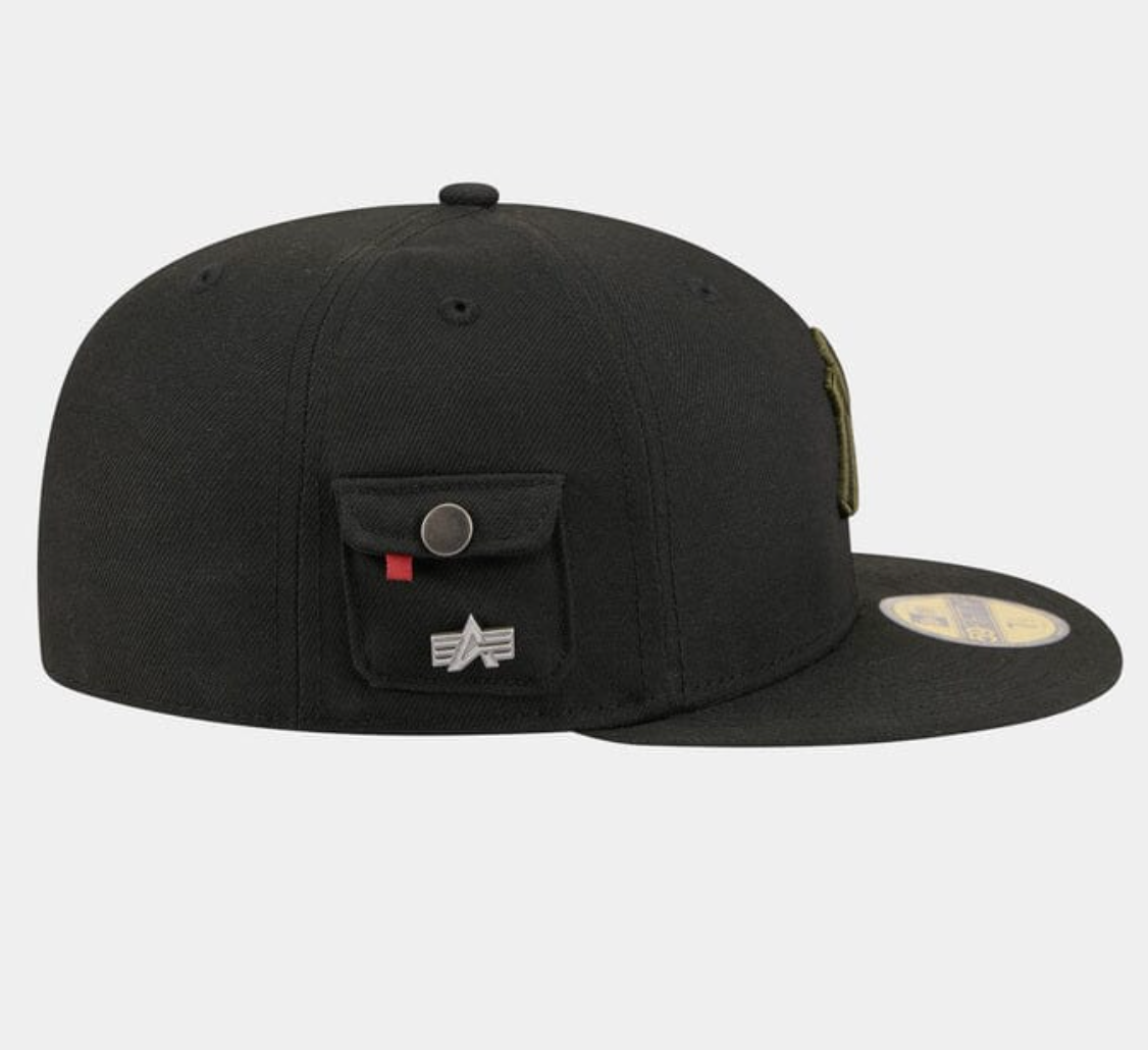 New York Yankees Alpha Industries Black 5950 Fitted