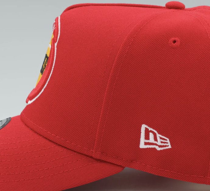 Houston Rockets Red HWC AFrame 20Th Anniversary Snap Back