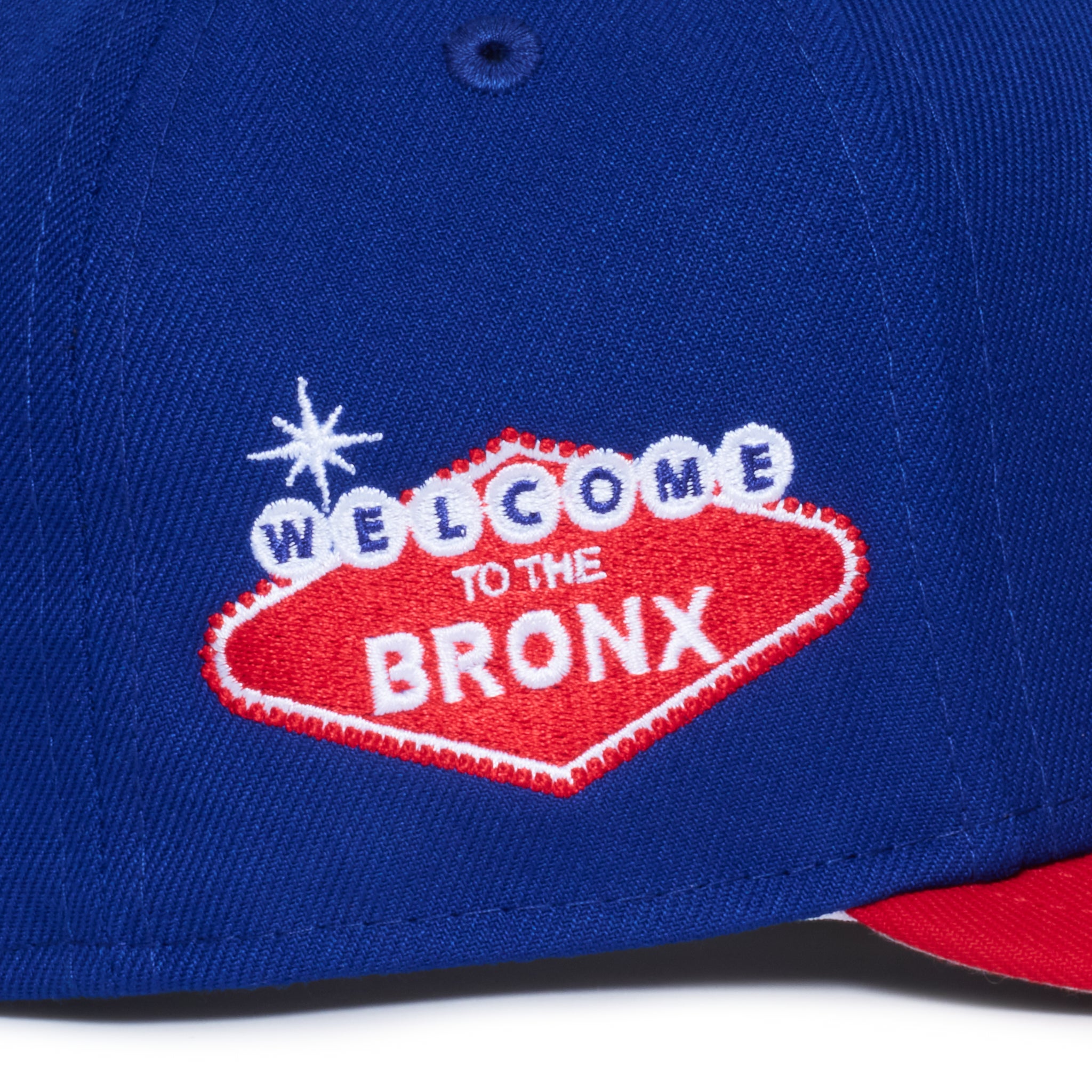 Welcome to The Bronx Blue And Red 5950 Fitted