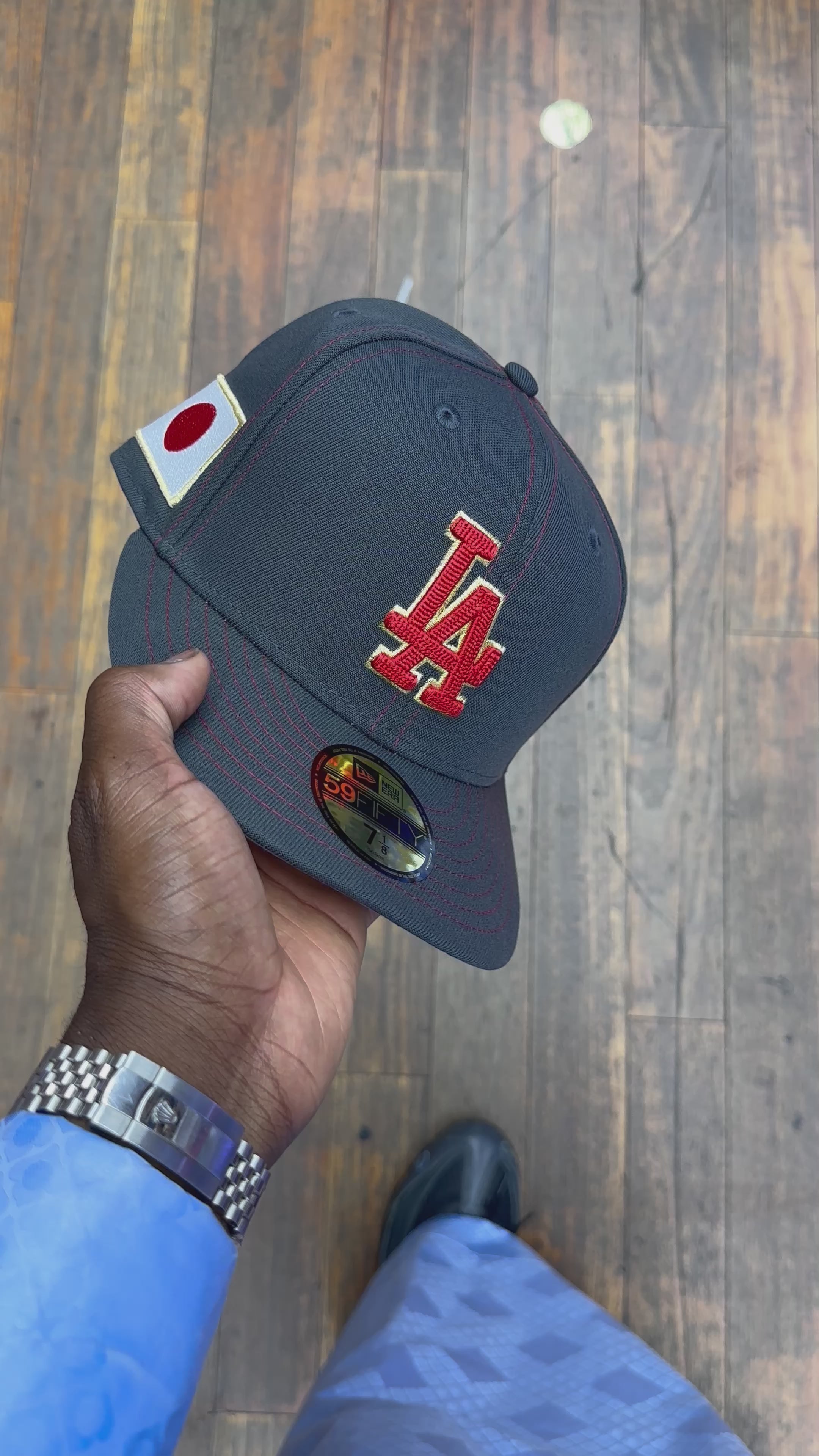 Los Angeles Dodgers Japan Dark Grey 5950 Fitted