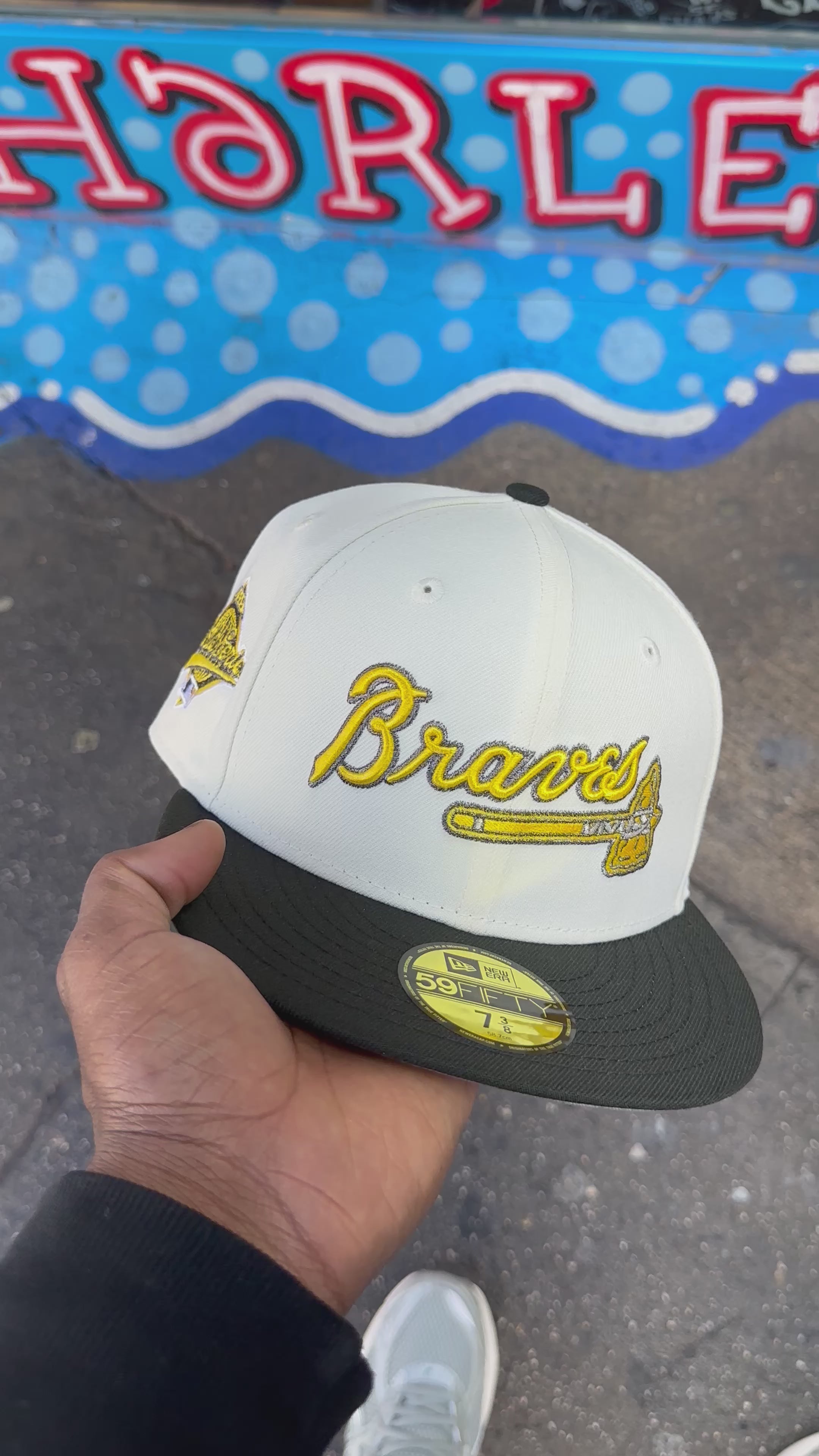 Atlanta Braves  Chrome Creme & Black 1995 World Series