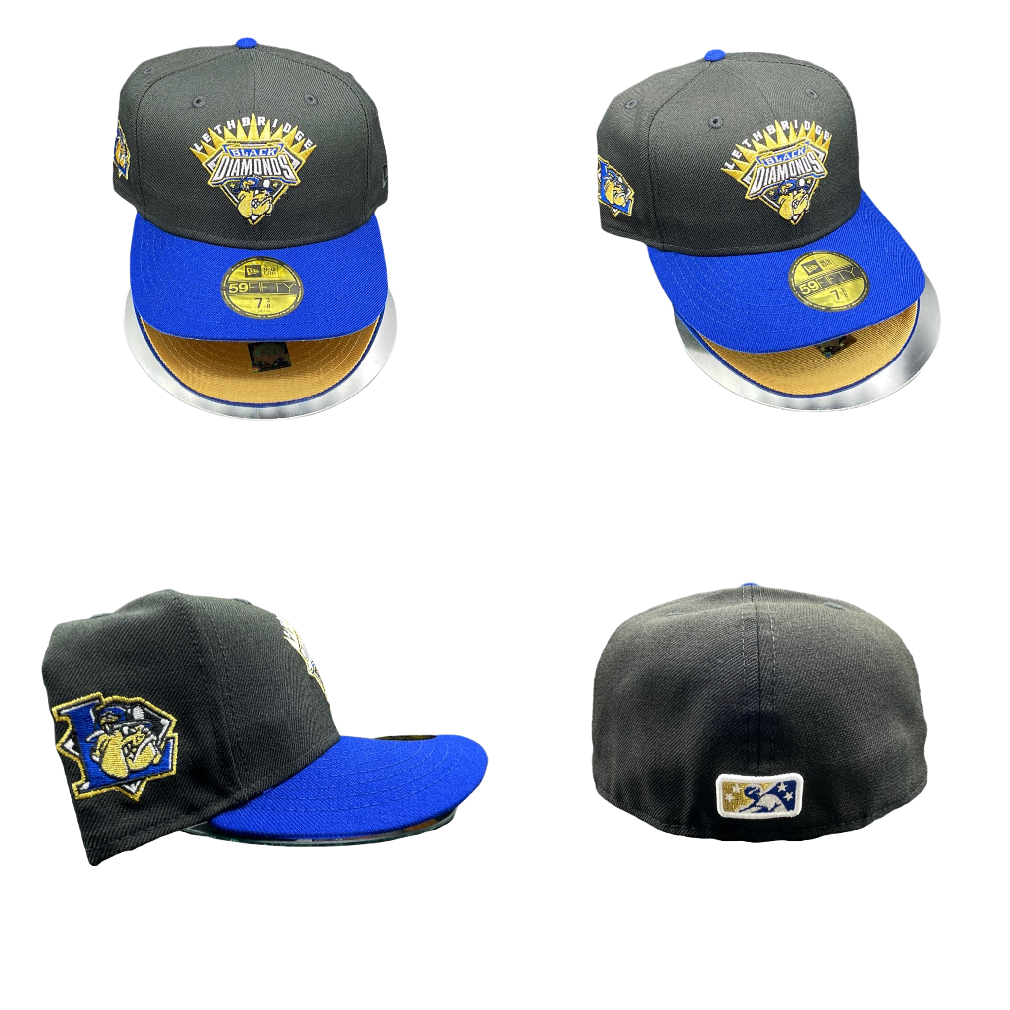 Lethbridge Black Diamonds Black & Royal Gold uv