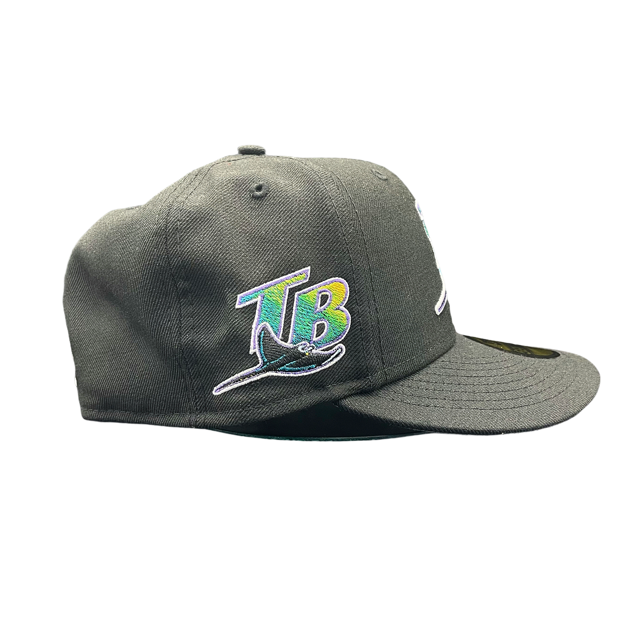 Tampa Bay Rays All Black w/ TB PATCH