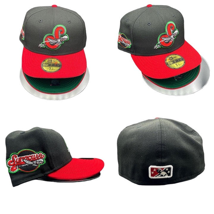 Syracuse Skycheifs Black and Red Green UV