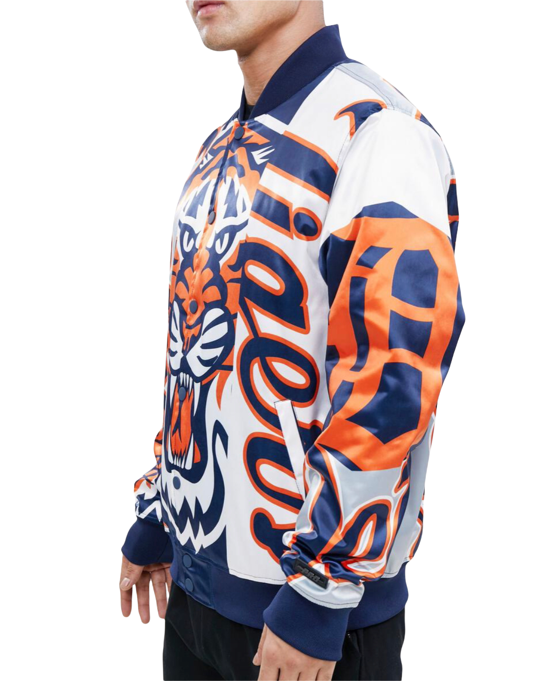DET. TIGERS SATIN JACKET