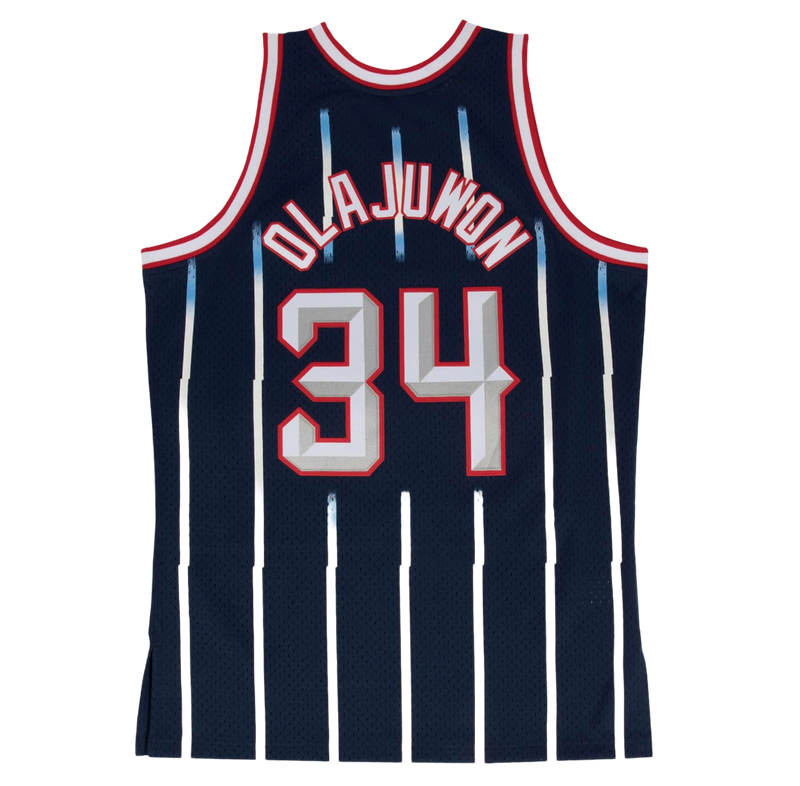 Houston Rockets RD 96-97 Navy Hakeem Jersey